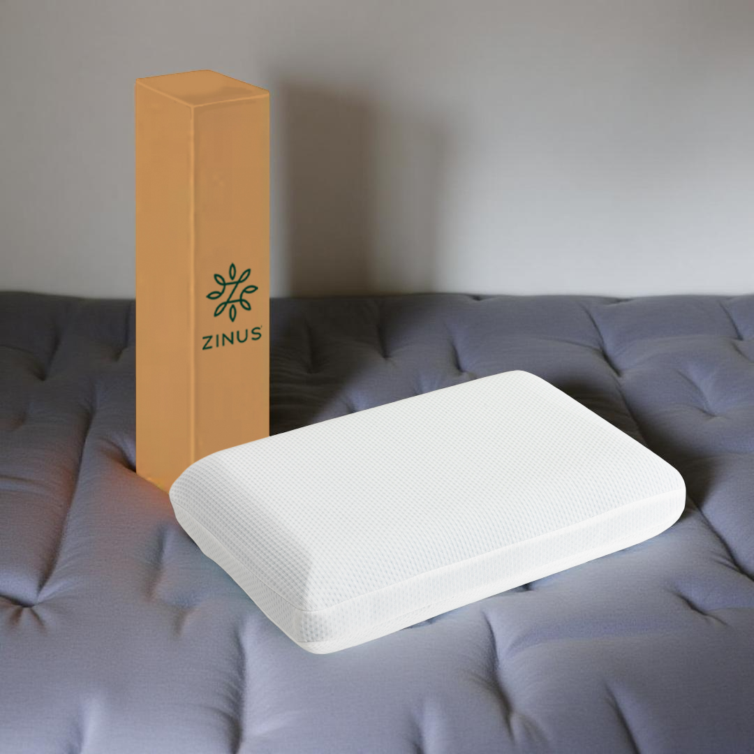 Almohada de Memory Foam con Esencia de Té Verde Firmeza Media | Tradicional
