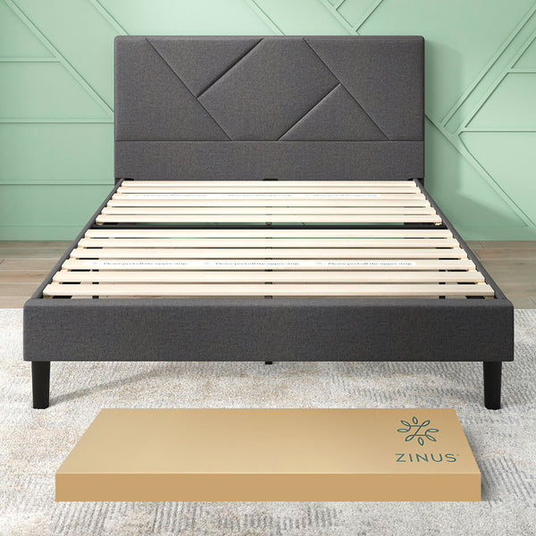 Base de Cama con Cabecera y Tapiz | Judy Queen