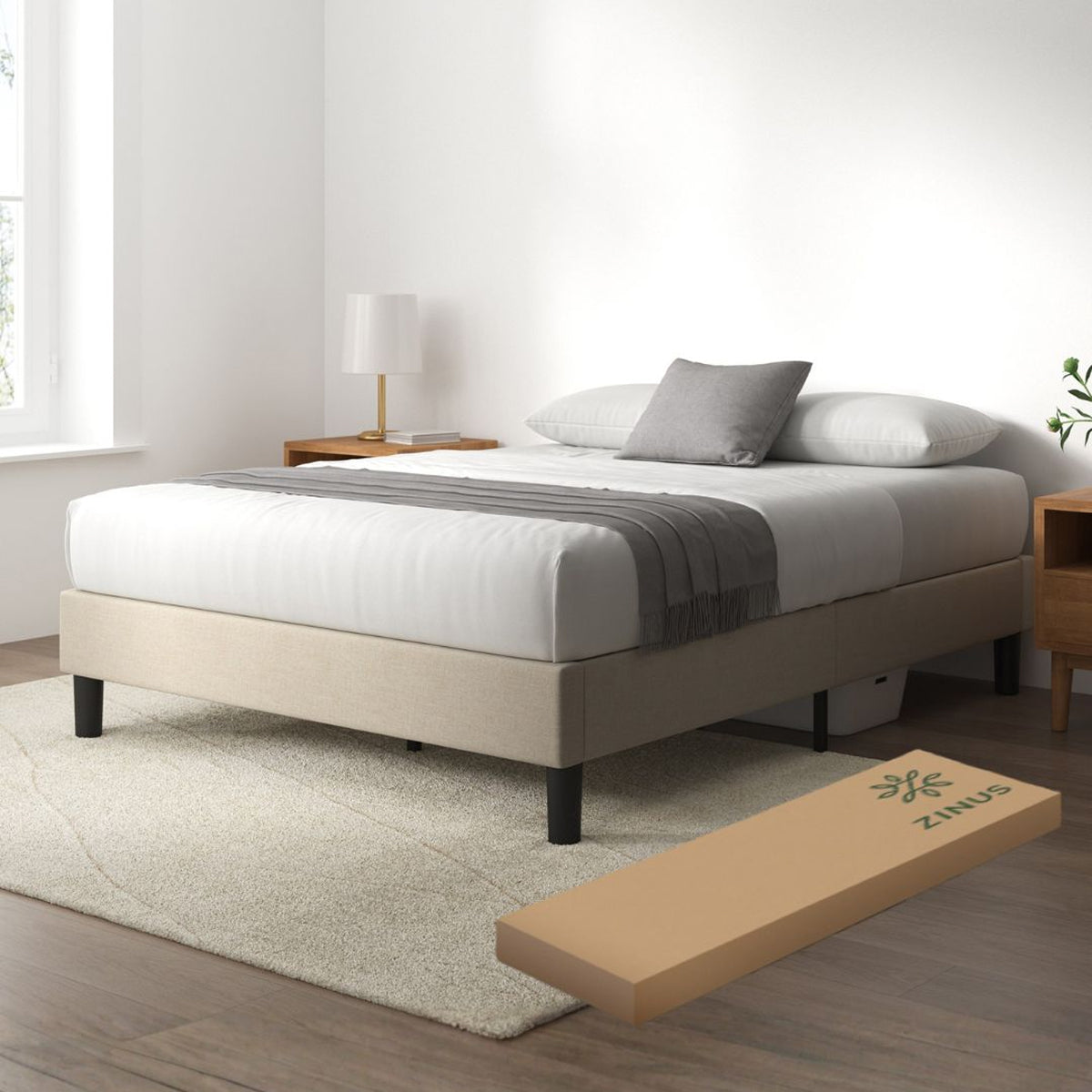 Base de Cama Tapizada | Curtis
