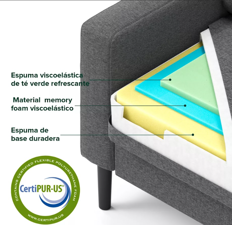 Sillón de Memory Foam | Colton