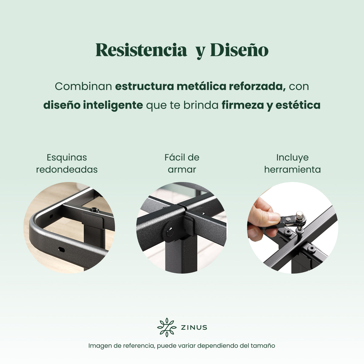 Base de Cama de Metal | Rumi