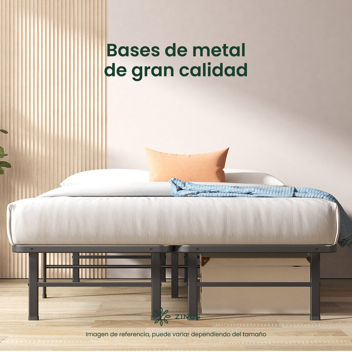 Base de Cama de Metal | Rumi