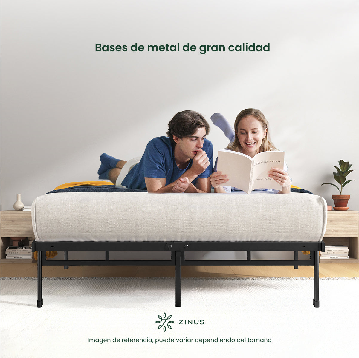 Base de Cama de Metal | Justin
