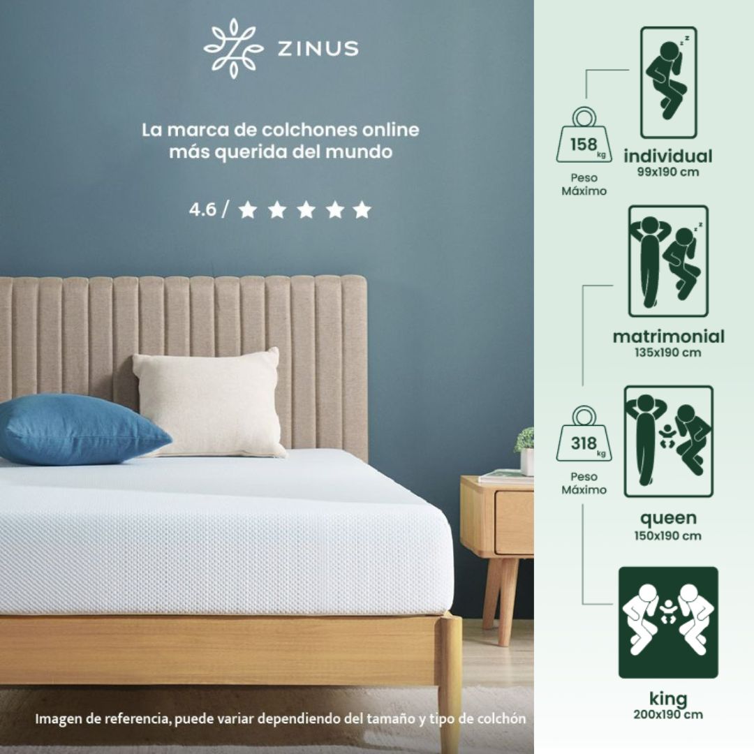 Colchón de Memory Foam |  Sueño Fresco