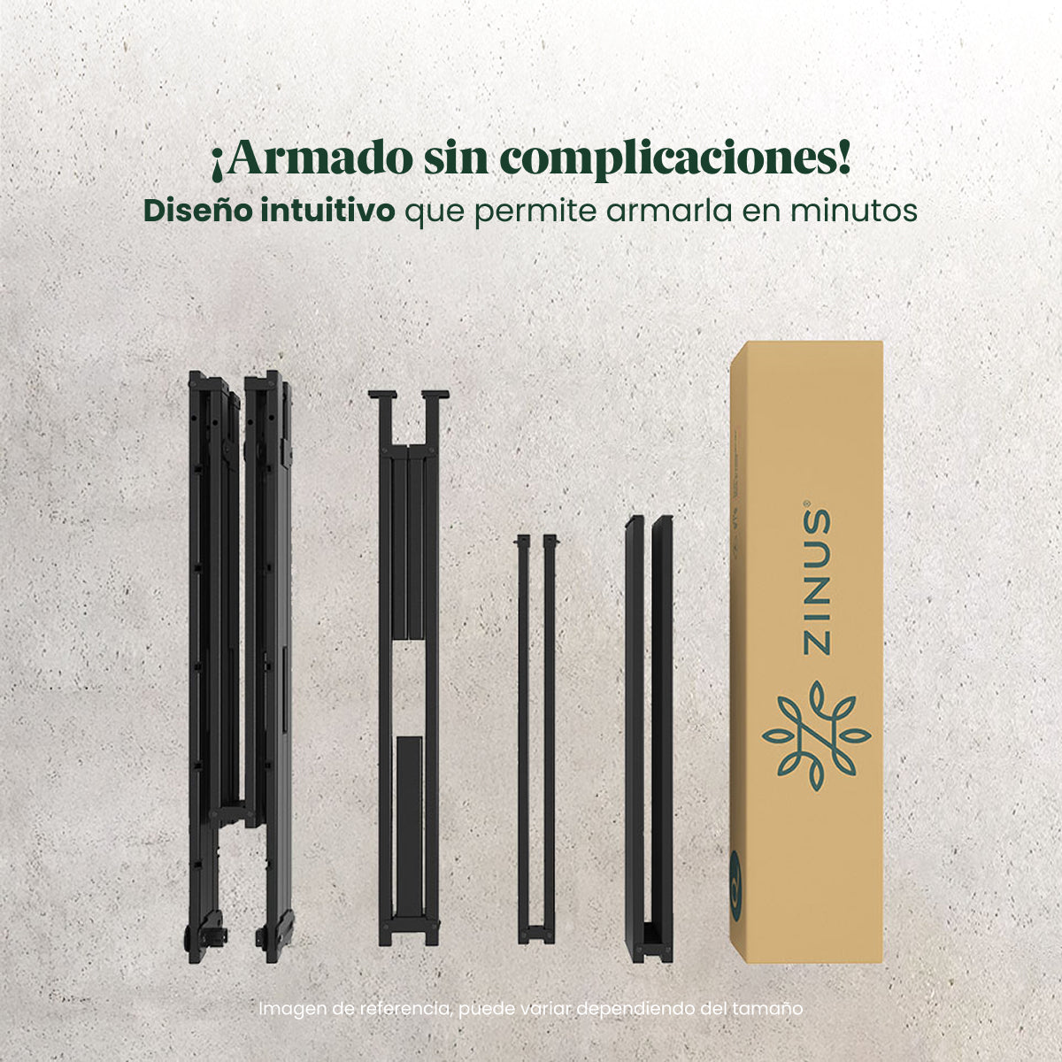 Base de Cama de Metal | Caleb