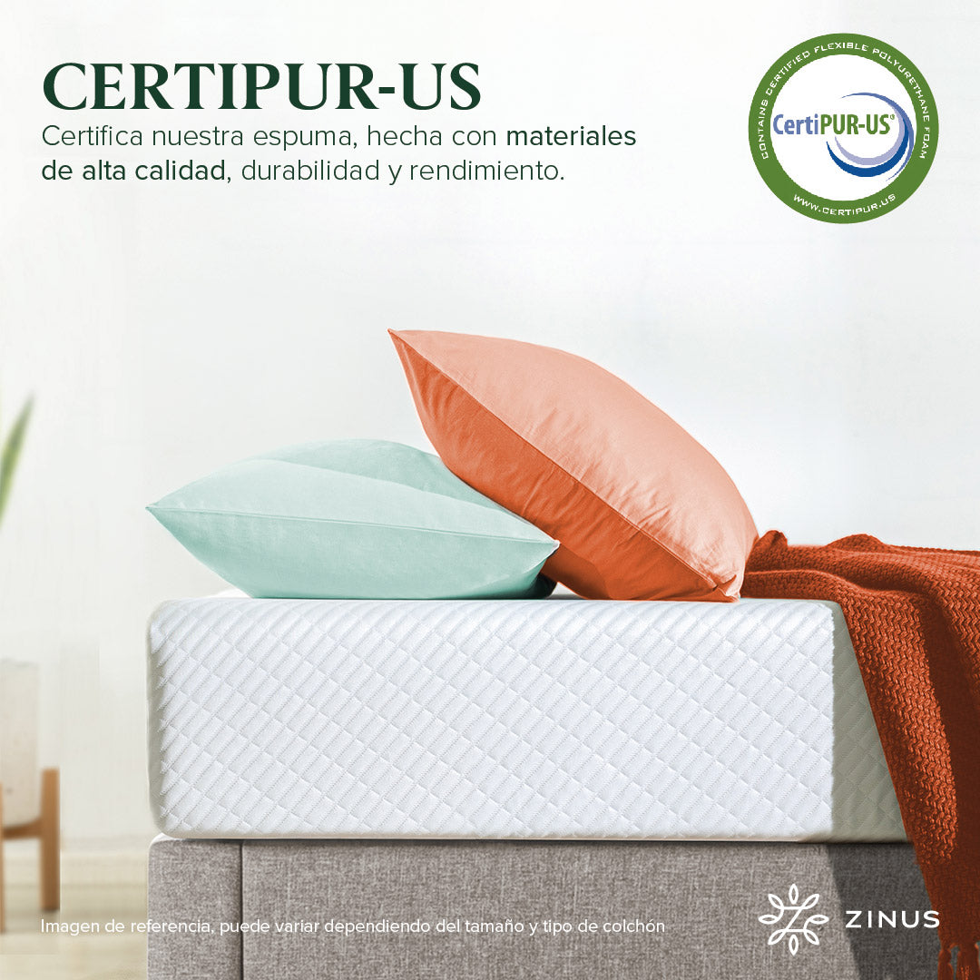 Colchón de Memory Foam |  Transpirable