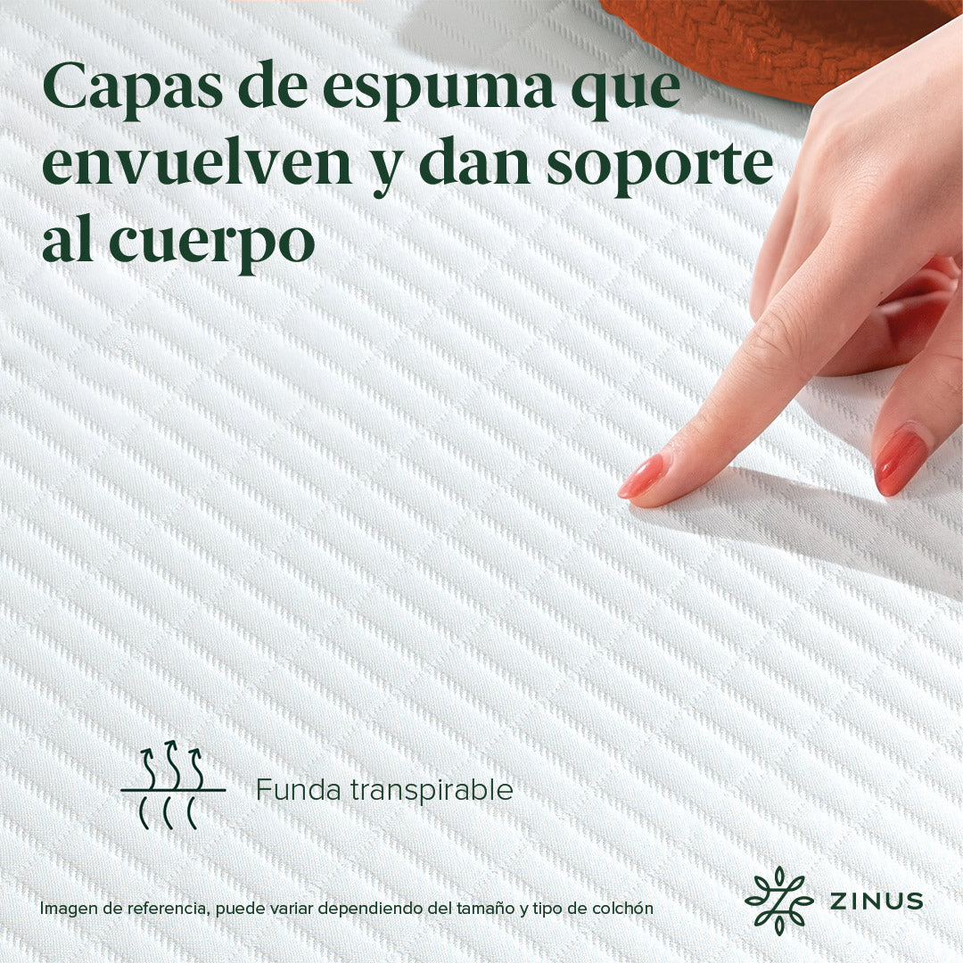Colchón de Memory Foam |  Transpirable