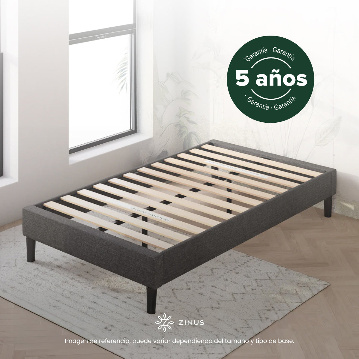 Base de Cama Tapizada | Curtis