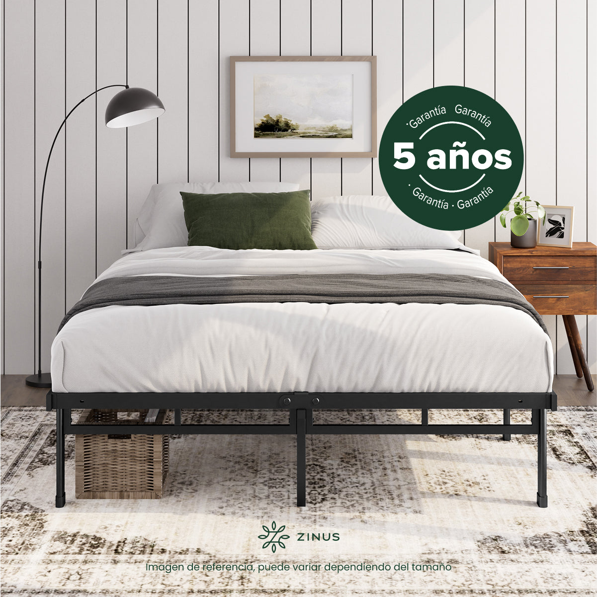 Base de Cama de Metal | Justin