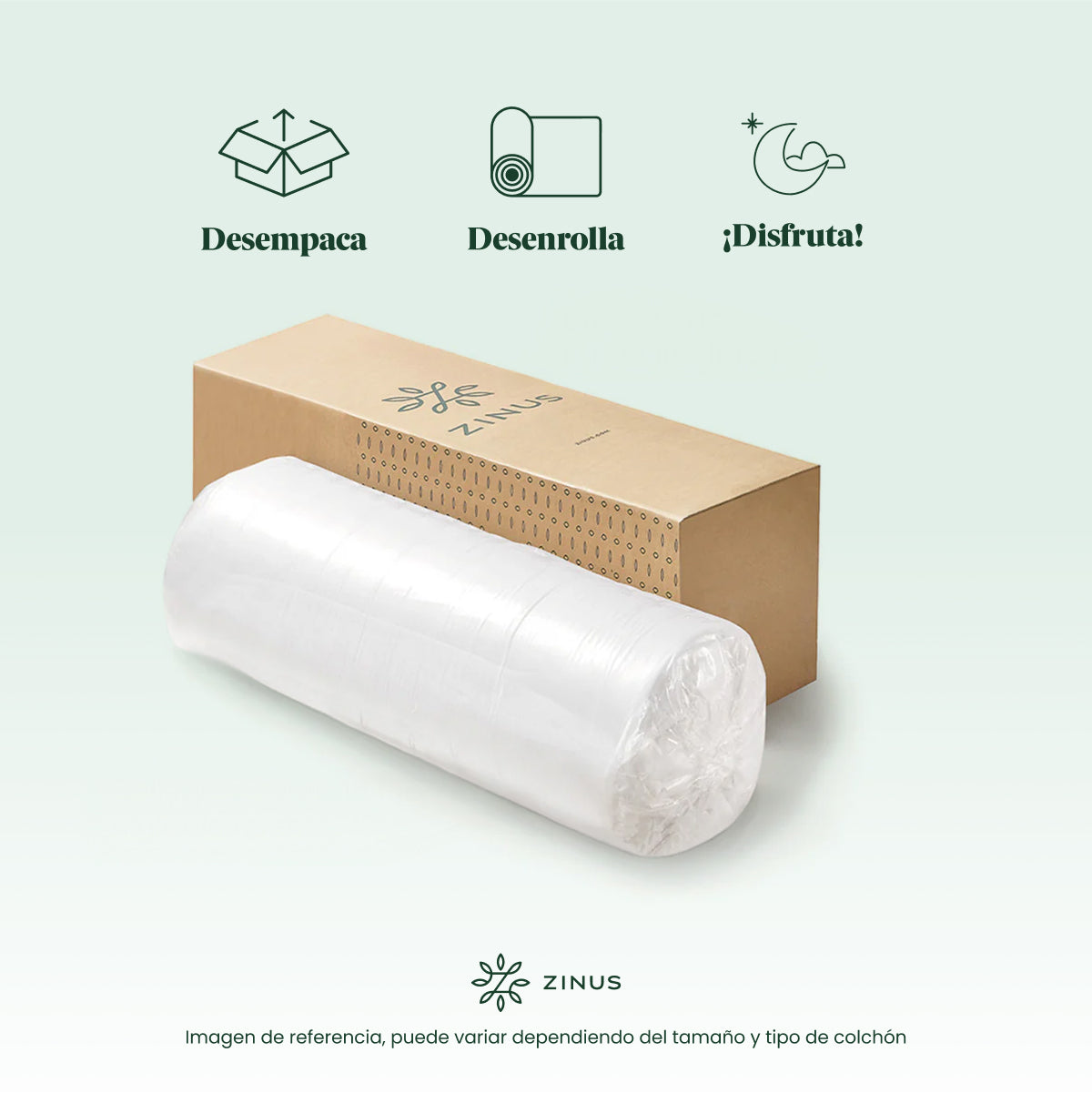 Colchón Resortes + Memory Foam | Hybrid