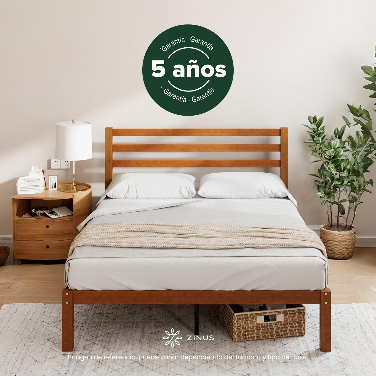 Base de Cama de Bambú | Leah