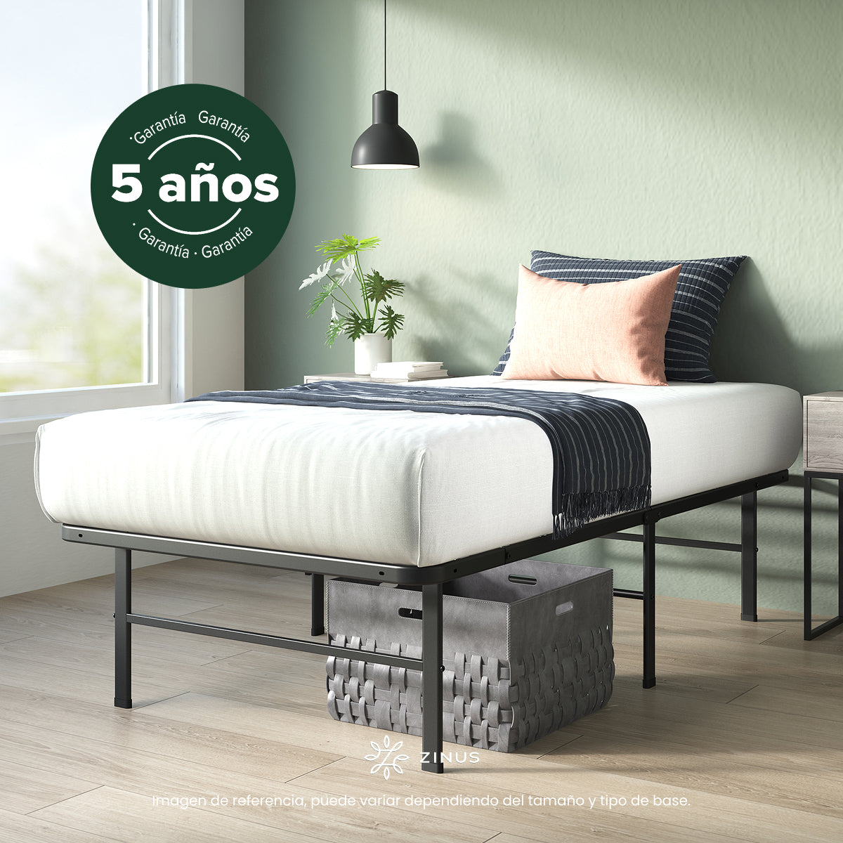 Base de Cama de Metal | Rumi