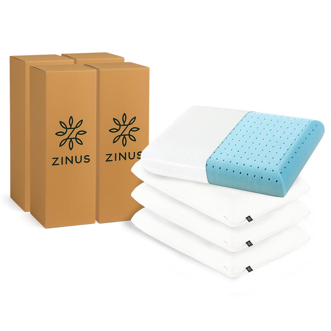 Paquete de Almohadas de Memory Foam con Esencia de Té Verde | Tradicional